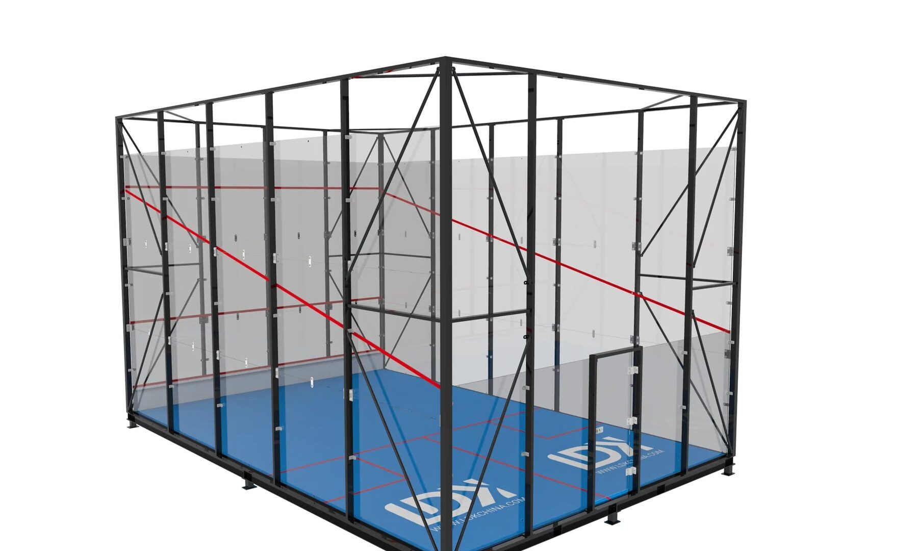 Modular Outdoor Glass Court
