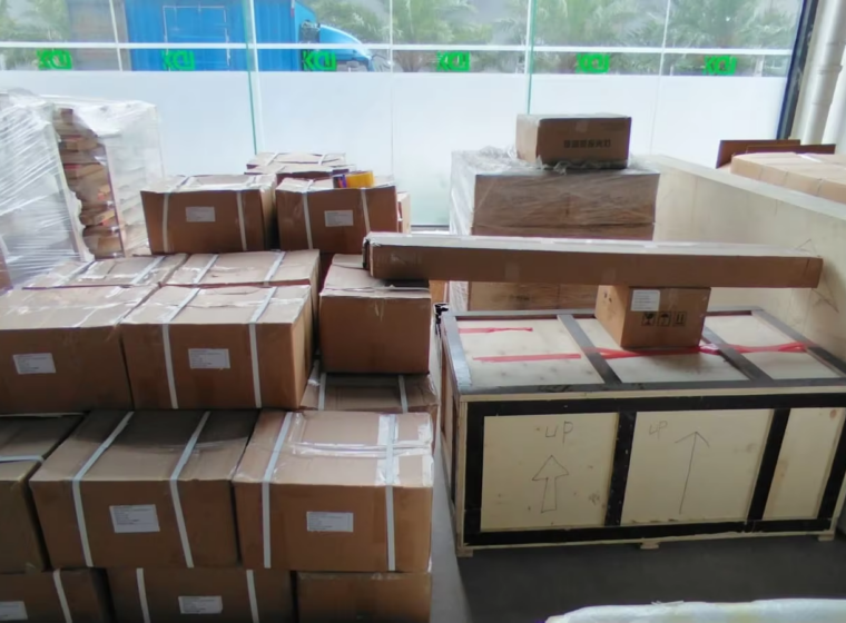 LDK Manufacturing — Packing Packing in the LDK manufacturing workflow