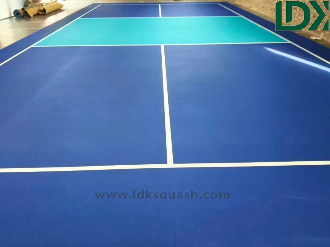 Outdoor Modular Interlocking Flooring Tiles for Squash Courts