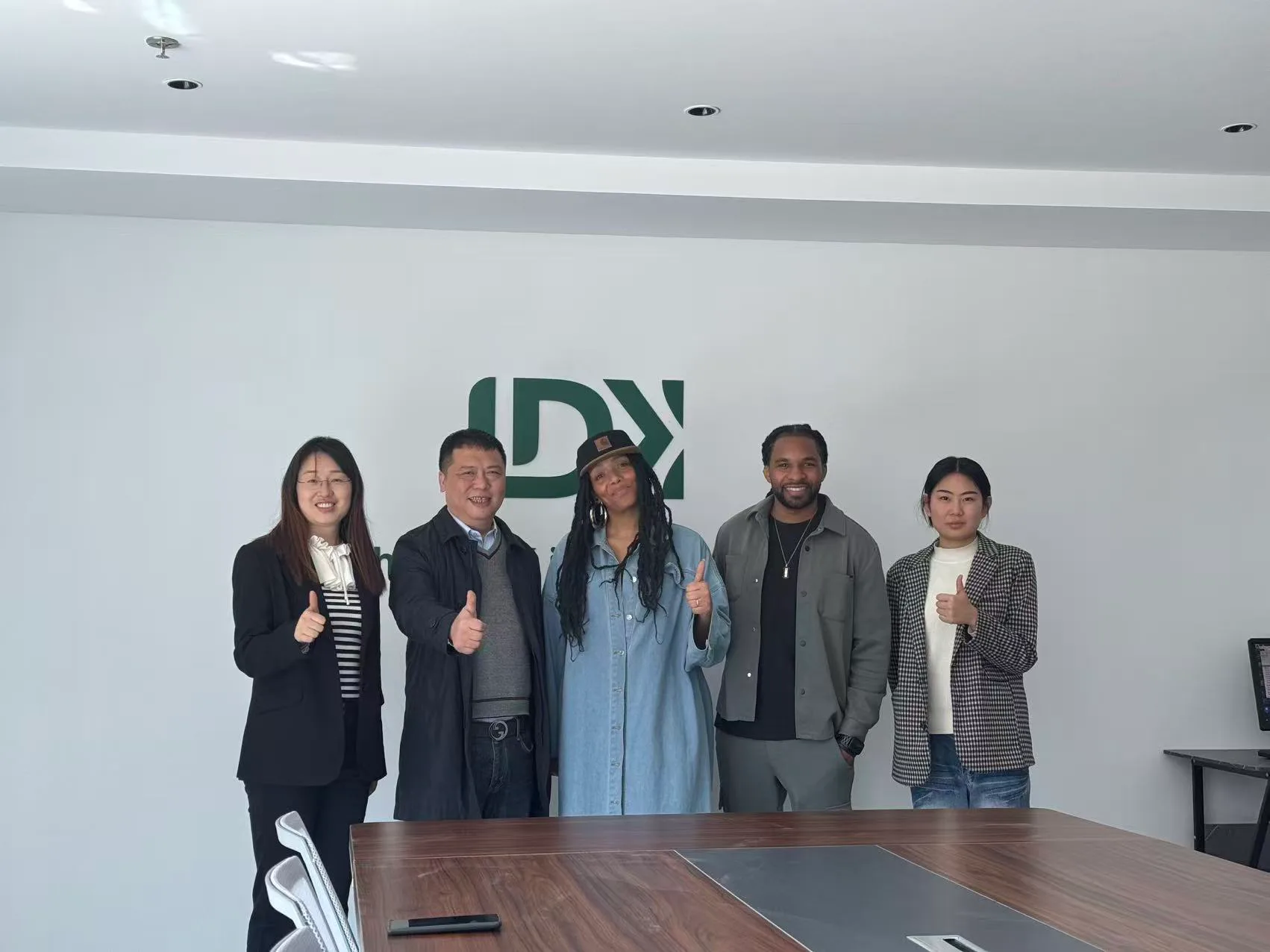 Customer visit at the LDK facility in Canada