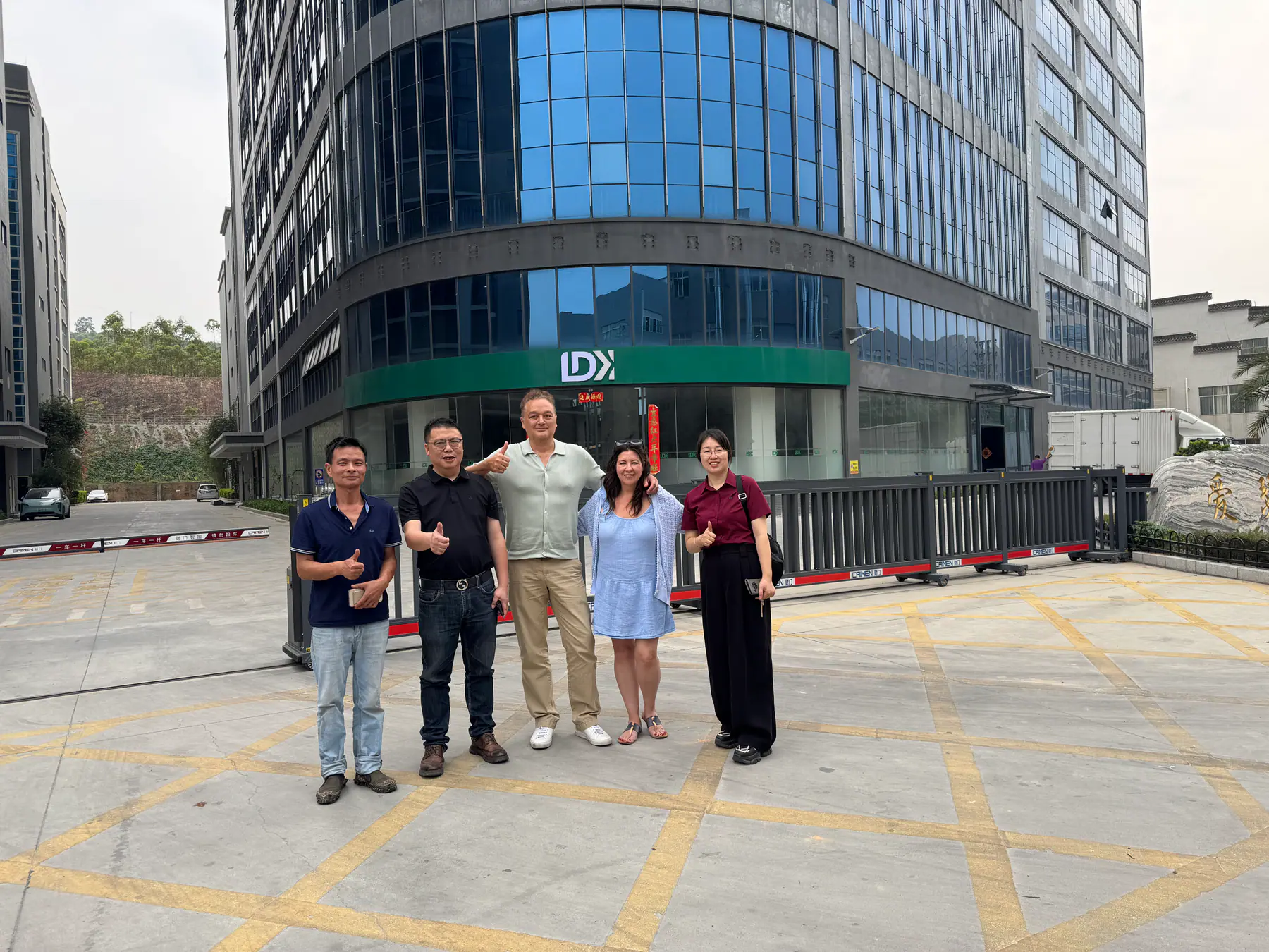 Customer visit at the LDK facility in Australia